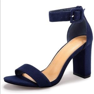 Navy Blue Heel